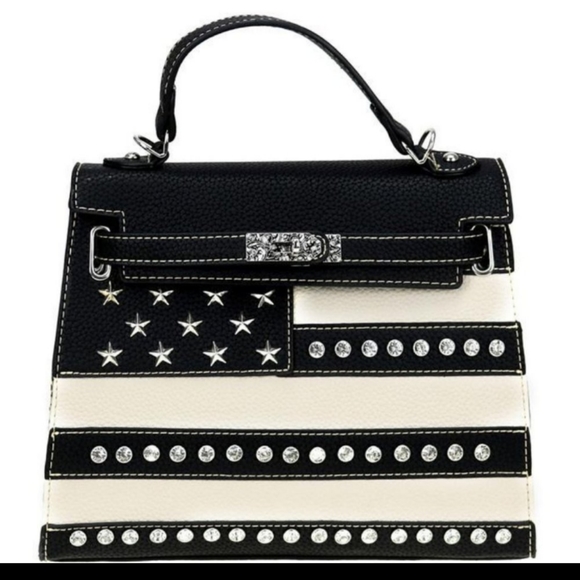 Montana West Handbags - Montana West Satchel Cross Body Purse Patr…